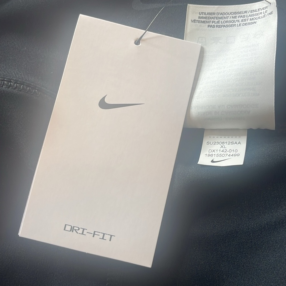Nike Core Club Printed Tennis Skirt Skort Black White Gingham XL - Picture 11 of 16